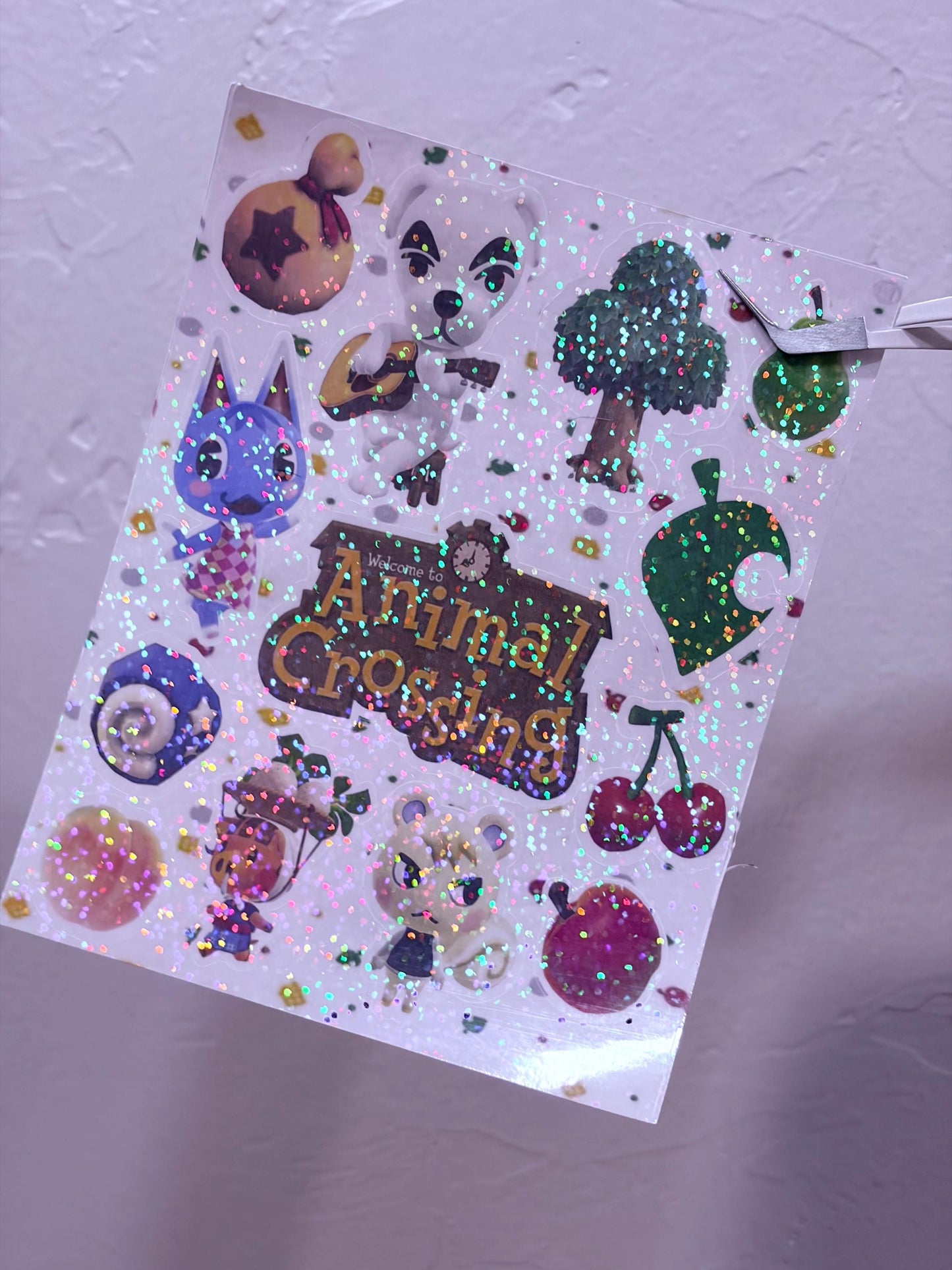 Animal Crossing Stationery Set  Cozy Gamer Letter Set  Envelope, Note Paper, Bookmark & Holographic Sticker Sheet  Cute Pen Pal Gift